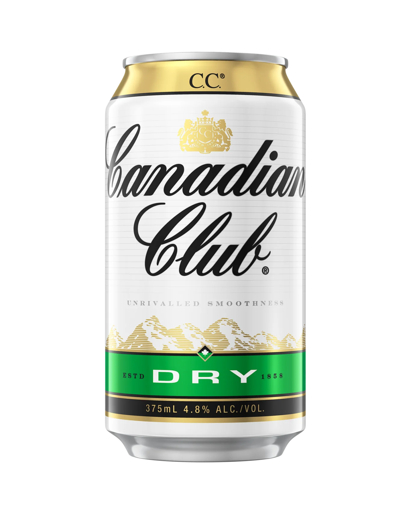 Canadian Club Whisky & Dry 375Ml (6 Pack)