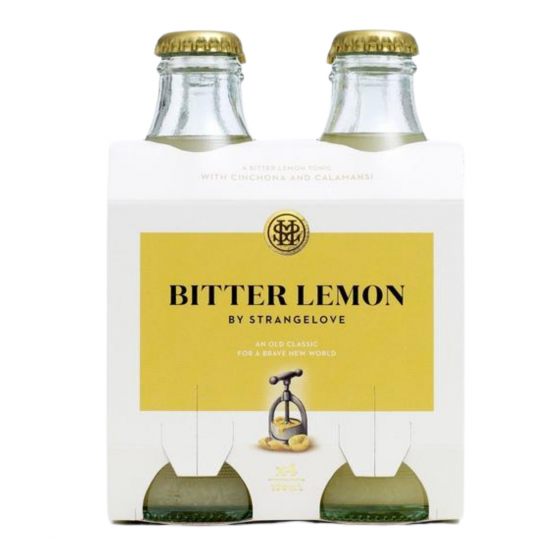 Strangelove Bitter Lemon Bottle 180mL- 24 Pack