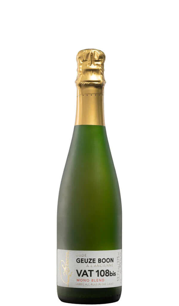 Boon Oude Geuze Vat 108B beer bottles by LiquorDay, 375ml each, with labels showing traditional Belgian gueuze style.