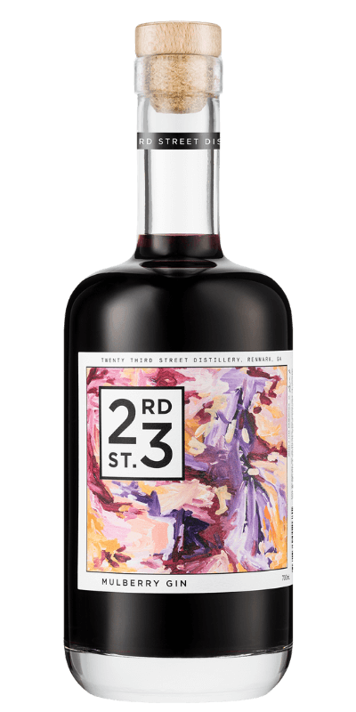 Bottle of LiquorDay 23rd Street Violet Gin, 700ml, featuring a violet-flavored gin displayed with elegant packaging.