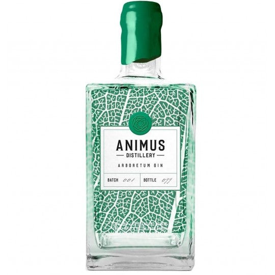 Paramount Animus Distillery Arboretum Australian Dry Gin 700ml bottle with clear label and elegant glass bottle design.