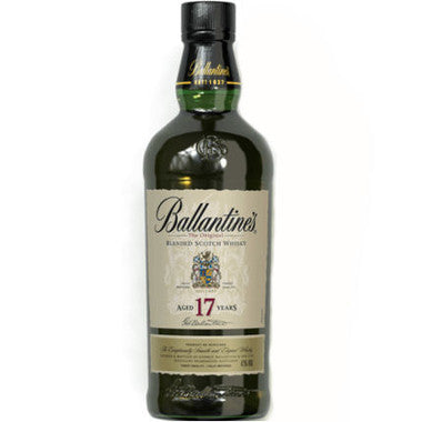 Paramount Ballantines 17 Year Old Blended Malt Scotch Whisky 700ml bottle with a dark label and golden accents.