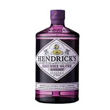 Hendrick's Midsummer Solstice Flavored Gin bottle 700ml from Paramount, featuring a distinctive floral and botanical design.