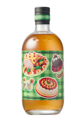 Paramount Four Pillars Christmas Gin 700ml bottle with festive holiday label and elegant packaging, 43.8% alcohol.