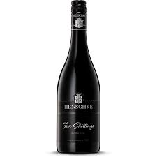 Paramount Henschke Five Shillings Shiraz Blend 2021 red wine bottle, 750ml, with a dark glass and elegant label.
