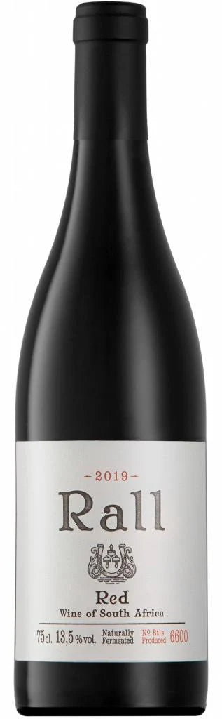 Bottle of Paramount Rall Red Red 750ml red wine with a dark label and elegant bottle shape.