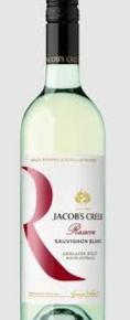 Bottle of Jacob's Creek Reserve Sauvignon Blanc by Paramount, 750mL, showcasing the white wine with a detailed label.