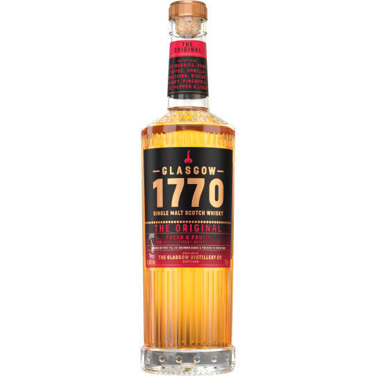 Paramount Glasgow 1770 The Original Single Malt Scotch Whisky 700ml bottle with label and packaging