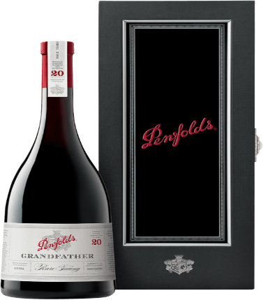 Paramount Penfolds Grandfather Tawny NV Tawny Port in 750mL bottle, showcasing the rich color and elegant label.