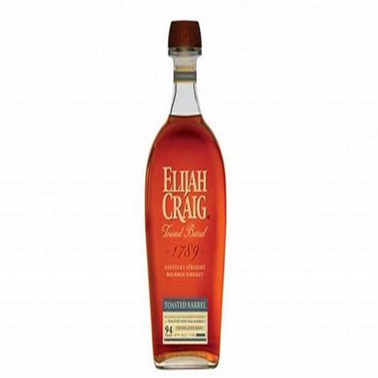Paramount Elijah Craig Barrel Proof C922 bourbon whiskey bottle with 124.8 proof, 700ml size, featuring a detailed label and amber liquid.