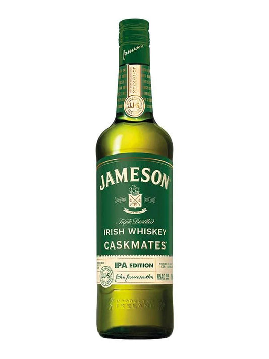 Jameson Caskmates IPA Edition Irish whisky bottle by Paramount with label and packaging visible.
