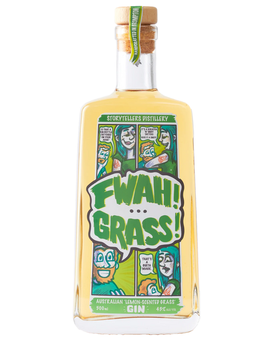 Storytellers Distillery Fwah Grass Australian Lemon Scented Grass Gin 500m