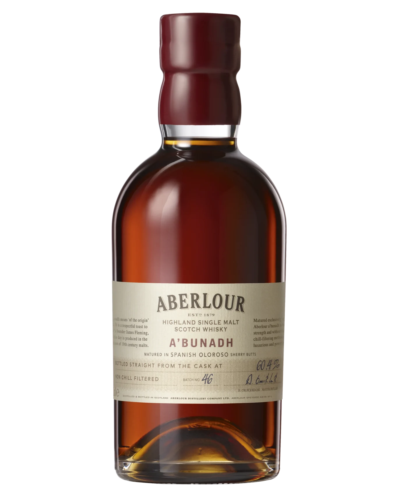 Aberlour A'Bunadh Single Malt Scotch Whisky 700mL