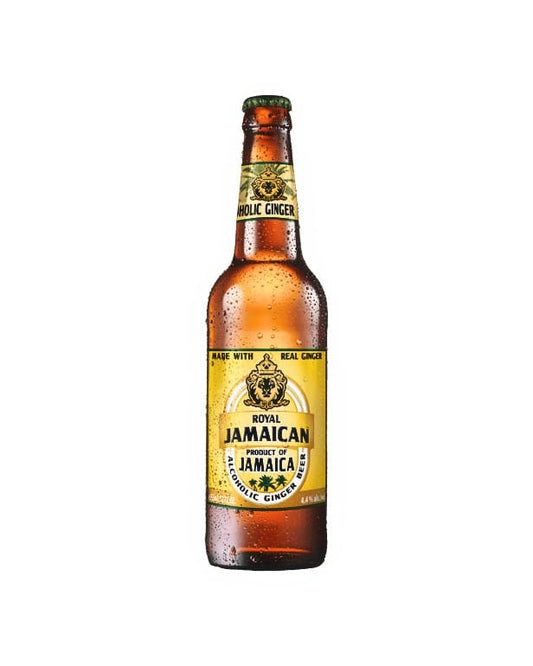 Royal Jamaican Alcoholic Ginger Beer Bottles 355Ml - Pack Of 24