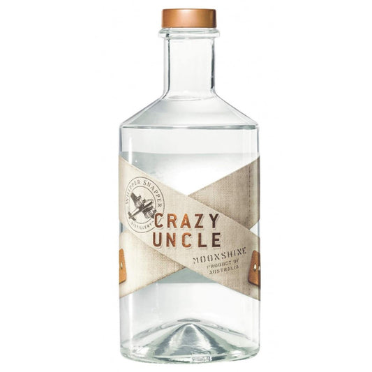 Whipper snapper distillery crazy uncle moonshine 700ml