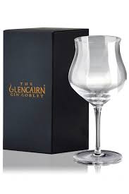 Alba Whisky Glencairn Gin Goblet with tulip-shaped bowl for elegant gin tasting and aromatic enhancement.