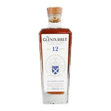 Alba Whisky The Glenturret 12YO single malt whisky bottle, 700ml, with label and packaging visible.