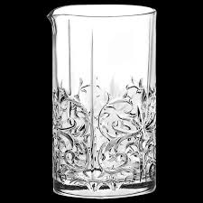 Alba Whisky Glencairn Crystal Paris Cut water jug with elegant design for cocktail mixing, made of clear crystal.