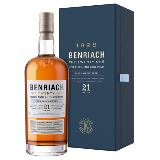 Benromach Heritage 40-Year-Old Speyside single malt Scotch whisky bottle from Alba Whisky, 700ml.
