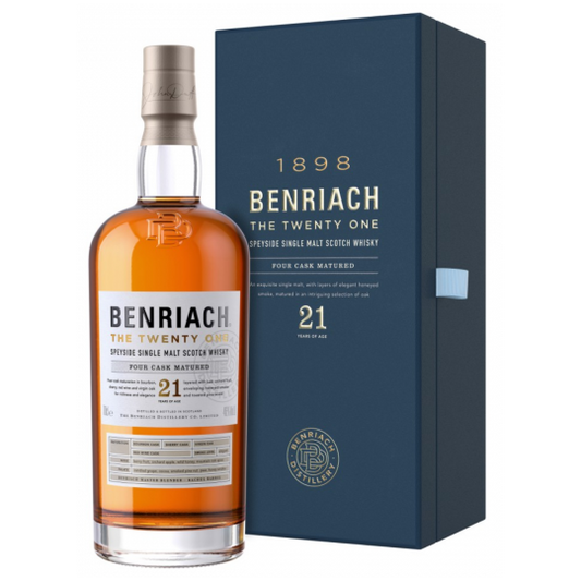 Benromach Heritage 40-Year-Old Speyside single malt Scotch whisky bottle from Alba Whisky, 700ml.