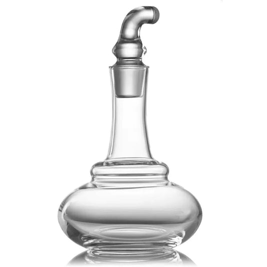 Alba Whisky Glencairn crystal pot still decanter 750ml in presentation box, elegant whisky glass with intricate design.