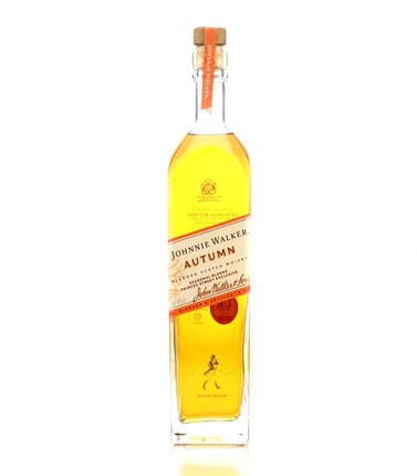 Johnnie Walker 16 Year Old Autumn Seasonal Blend Scotch Whisky by Kaddy-Skull Barrel, 750ml bottle with distinctive packaging.