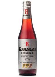 Rodenbach Grand Cru beer in a 20L Dolium keg, brewed by LiquorDay, with a dark bottle label and traditional design.