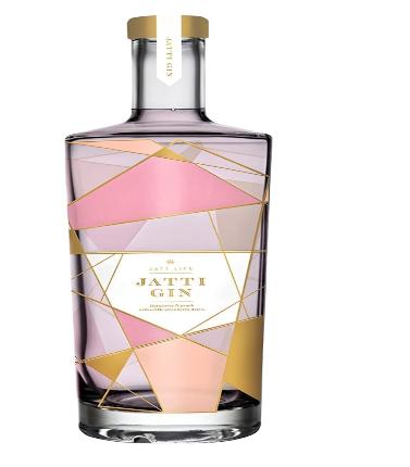 Bottle of LiquorDay Jatti Craft Gin 700ml with clear label and elegant design, showcasing the premium craft gin product.