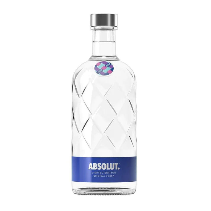 Bottle of Absolut One Limited Edition Original Vodka in 700ml bottle, with distinctive label and sleek design.