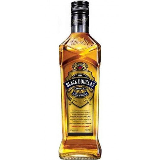 Black Douglas Scotch Whisky bottle, 700ml, with a dark label and classic design, from LiquorDay.