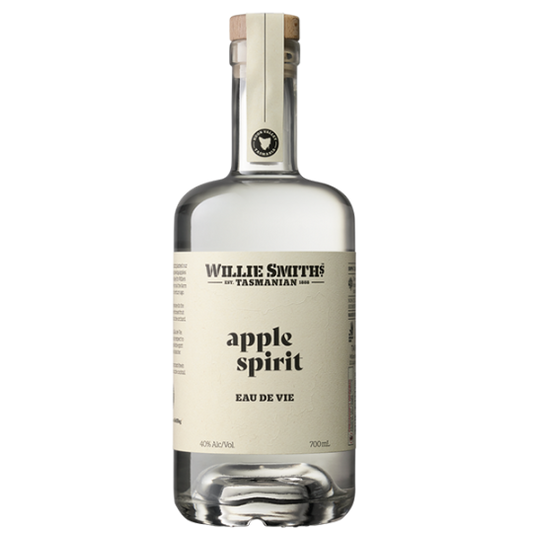 Sixteen cans of Willie Smith's Bone Dry Apple Cider by Paramount, 355mL each, featuring crisp, refreshing cider in aluminum cans.