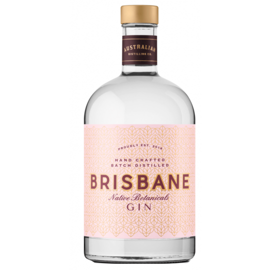 Australian Distilling Co. Brisbane Gin 700ml bottle by Paramount, Australian dry gin with a sleek label and clear glass bottle.