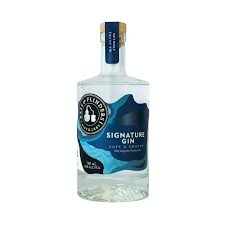 Paramount Bass & Flinders Australian Dry Gin 700mL bottle with clear glass and label, showcasing smooth, soft gin.
