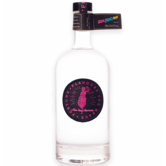 Bottle of Paramount Fortune Vietnamese Pho Gin, Australian dry gin in 700ml glass bottle with label featuring Vietnamese-inspired design.