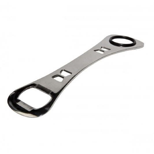 Paramount Uberbartools Endoblade bottle opener, a bar tool with a sleek design and durable construction for opening bottles.