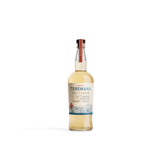 Paramount Teremana Tequila Reposado 700ml bottle, featuring clear glass and label with tequila branding.