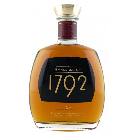 Bottle of Paramount 1792 Small Batch Bourbon Whiskey in a 750mL glass bottle with a dark label and gold accents.