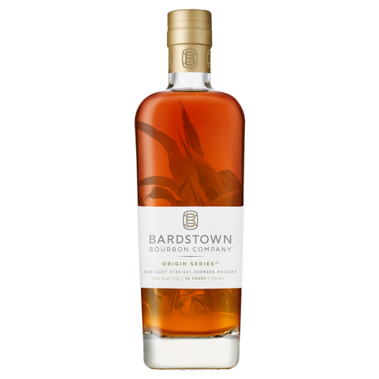 Bardstown Bourbon Co. Origin Series Bottled In Bond Kentucky Straight Bourbon Whiskey 750ml bottle with label and packaging.