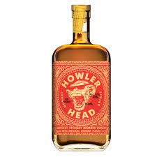 Bottle of Howler Head Kentucky Straight Bourbon Whiskey by Paramount, 700ml with distinctive label and packaging.