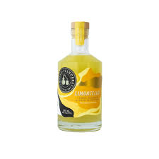 Paramount Bass & Flinders Limoncello brandy bottle, 500ml, with a clear label and elegant packaging.