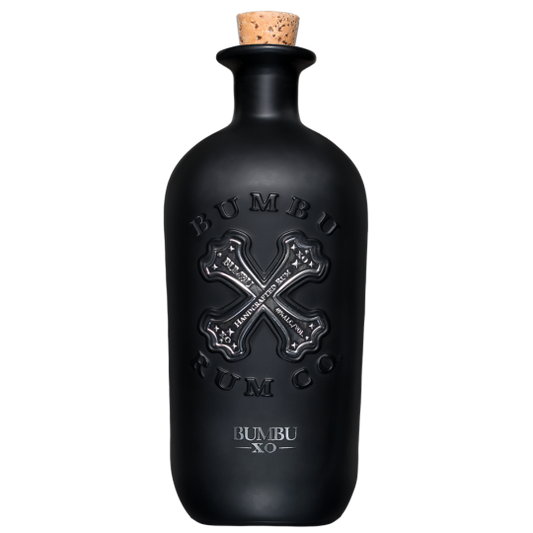 Dark Bumbu XO Rum in a 700ml bottle by Paramount, showcasing the rich amber color and premium packaging.
