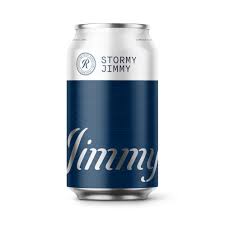 24 bottles of Paramount Stormy Jimmy dark rum in 330ml bottles, with dark label and caps, ready for packaging or display.