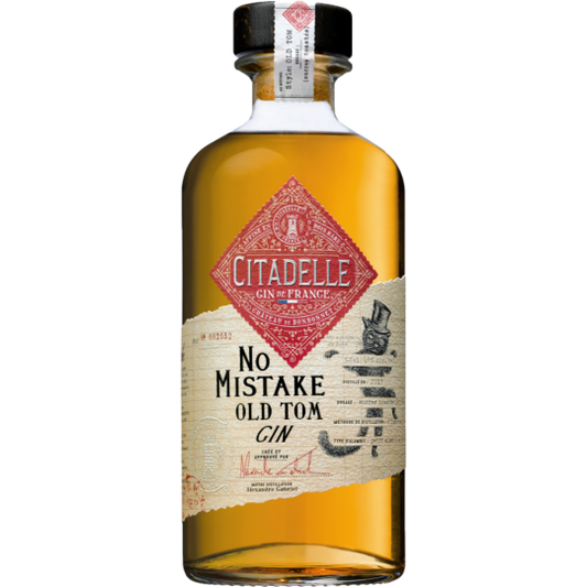 Bottle of Paramount Citadelle Old Tom Gin 500ml with clear label and distinctive packaging.