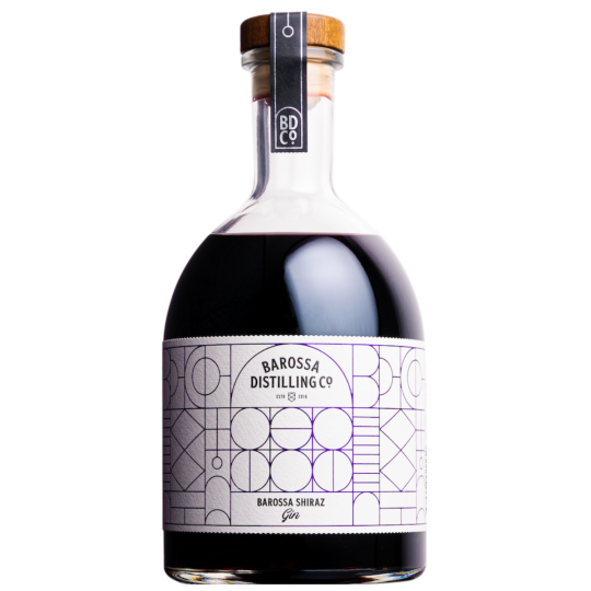 Paramount Barossa Shiraz Gin 700ml, flavored gin with deep red hue, showcasing the bottle and label.
