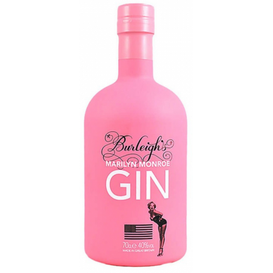 Paramount Burleigh's Marilyn Monroe Edition Flavoured Gin 700ml bottle, featuring Marilyn Monroe-themed packaging.
