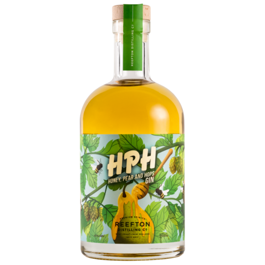 Paramount Flavour Gallery Honey, Pear & Hops NZ Gin in a 700ml bottle, showcasing a flavored gin with honey, pear, and hops.