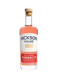 Paramount Hickson House Wild Rosé Summer Cup flavoured gin in a 700ml bottle with a vibrant, colorful label.