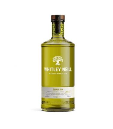Paramount Whitley Neill Quince Gin in 700ml bottle, a flavored gin with vibrant label and clear glass bottle.