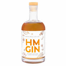 Paramount HM Gin Seven Spice Chai Gin bottle, 500ml, showcasing its label and clear glass packaging.
