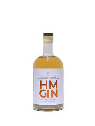 Paramount Woodcutter Gin 500ml bottle featuring a clear glass design with a wooden label and natural botanical illustrations.